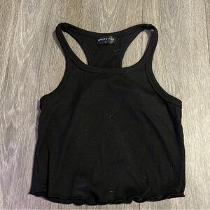 White Fox Boutique Black Tank Top